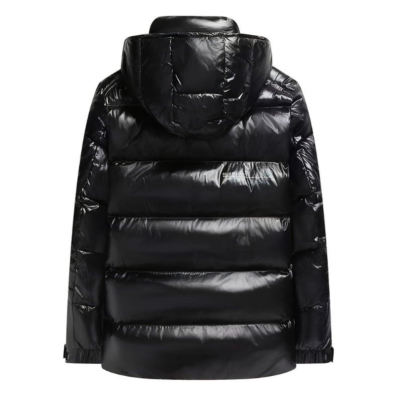 Winterjacke Herren gefüttert mit Kapuze
