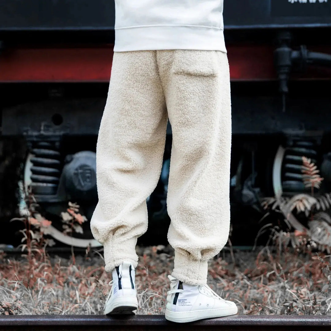 Thermohose Herren mit strukturiertem Design