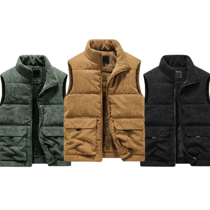 Herren Winterweste mit Futter