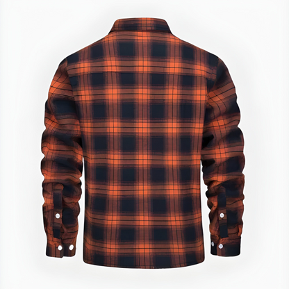 Herren Winterjacke mit Futter im Freizeitlook