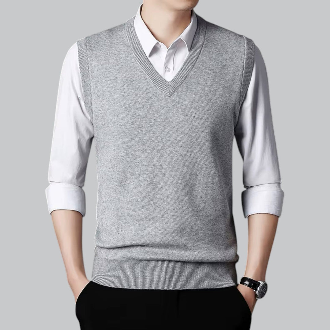 Pullover Herren mit V-Ausschnitt Regular Fit