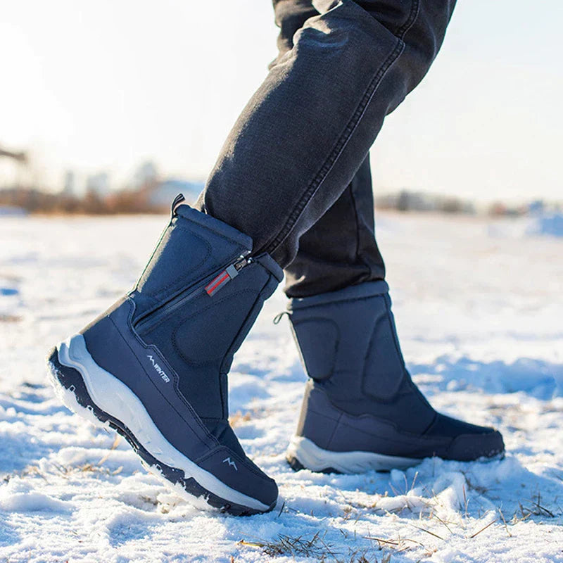 Winterstiefel Herren mit mittlerer Schafthöhe
