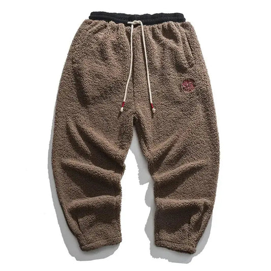 Thermohose Herren mit strukturiertem Design - braun