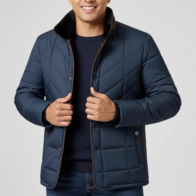 Winterjacke Herren als klassische Steppjacke