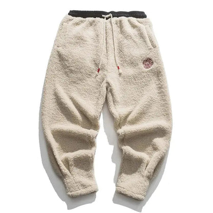 Thermohose Herren mit strukturiertem Design - creme