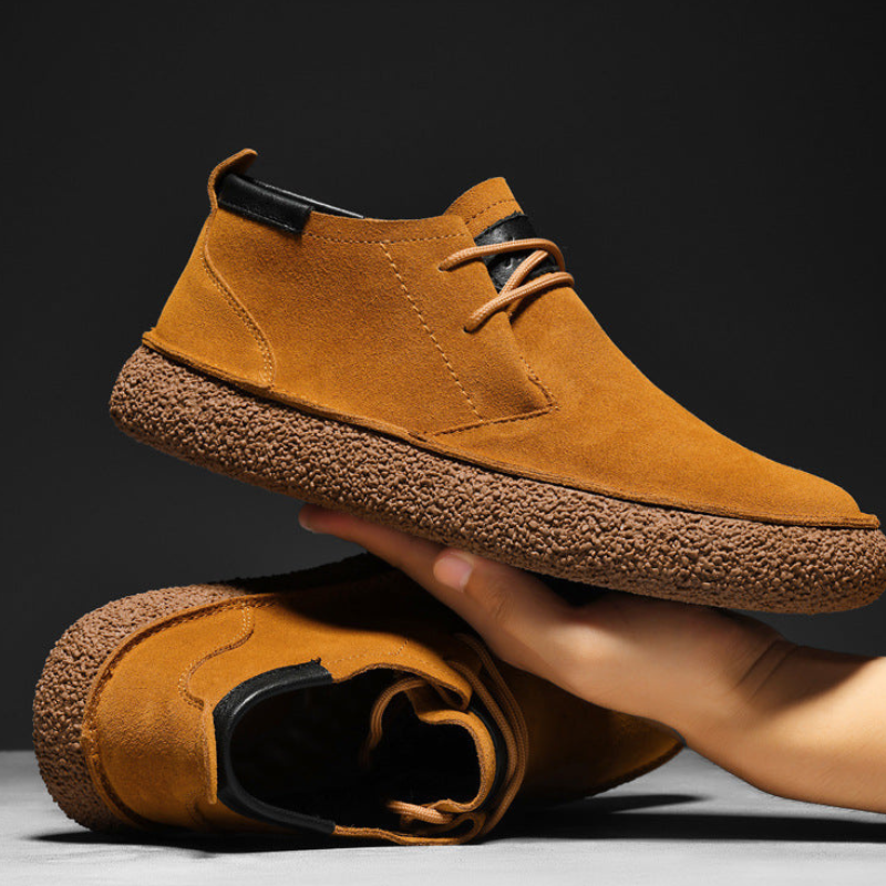 Boots Herren in lässiger Winterform - braun