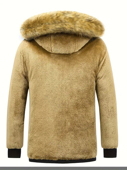 Herren Daunenjacke mit Kapuze