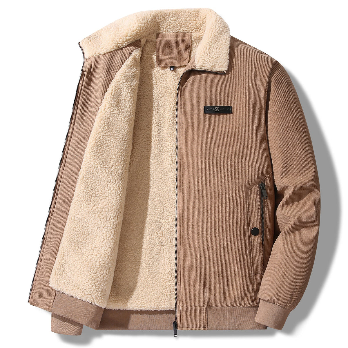 Winterjacke Herren im Vintage Stil - khaki