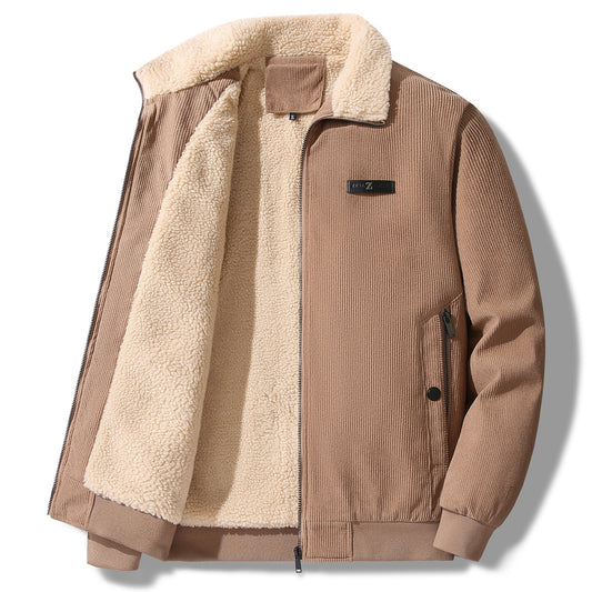 Winterjacke Herren im Vintage Stil - khaki