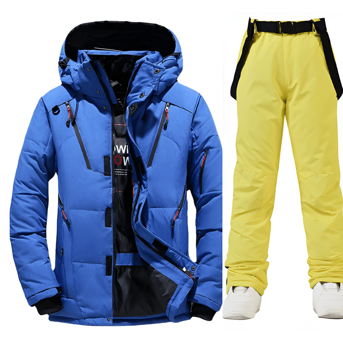 Herren Skijacke für Wintersport - blau 2