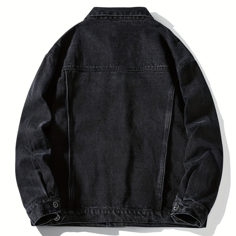 Winterjacke Herren im Trucker-Stil mit Knöpfen