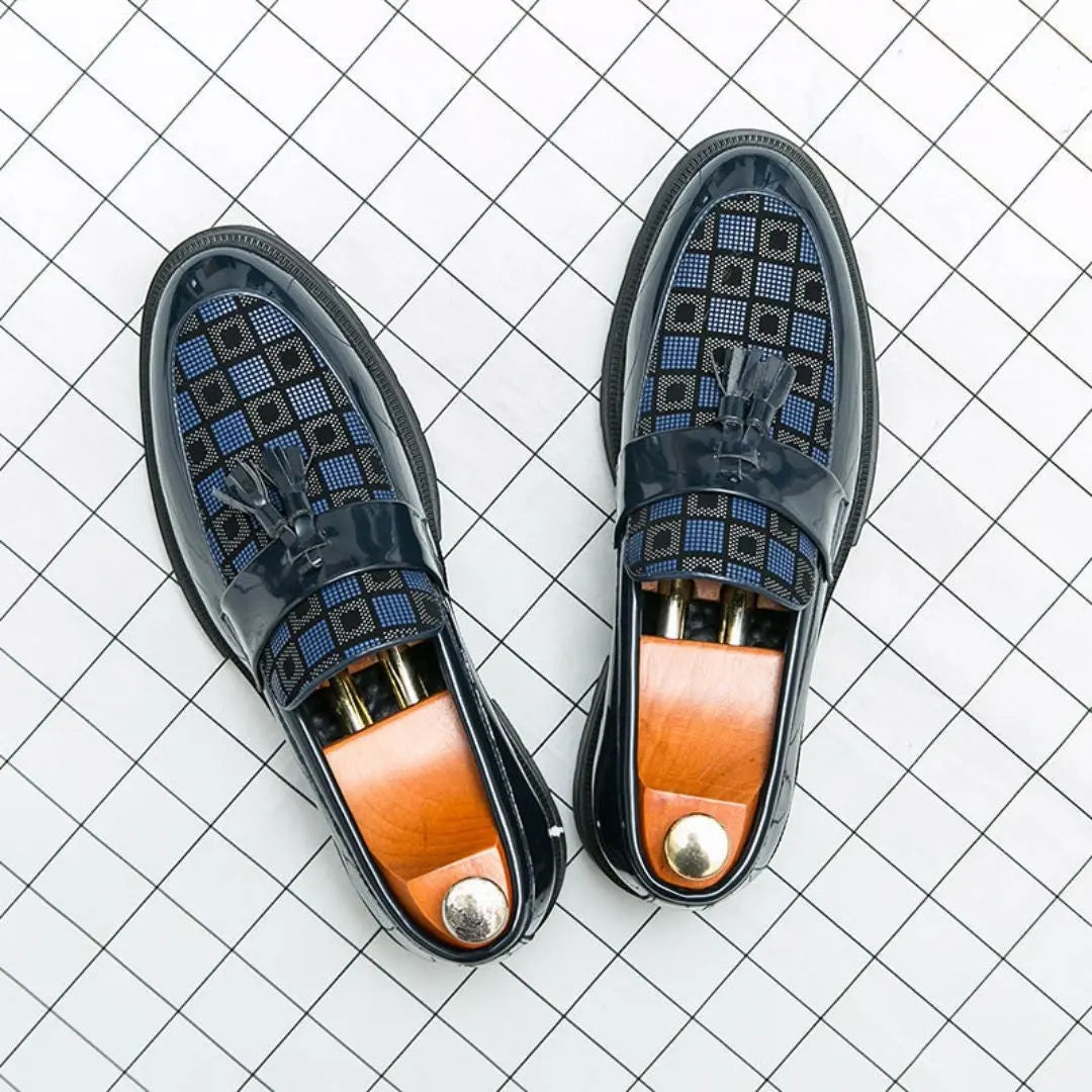Herren Loafers mit glänzender Oberfläche