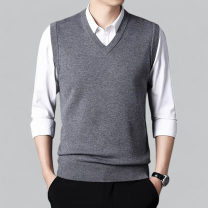 Pullover Herren mit V-Ausschnitt Regular Fit