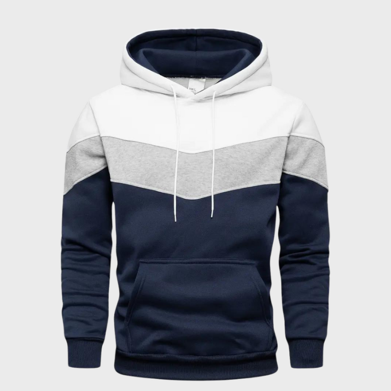 Herren Pullover im Colorblock-Design