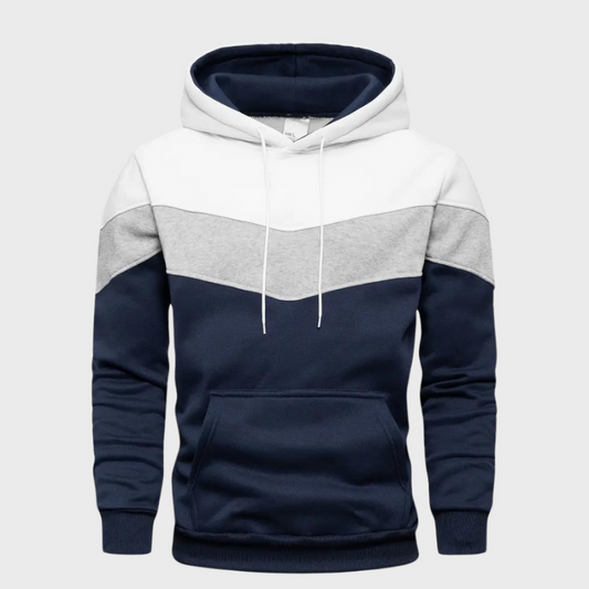 Herren Pullover im Colorblock-Design