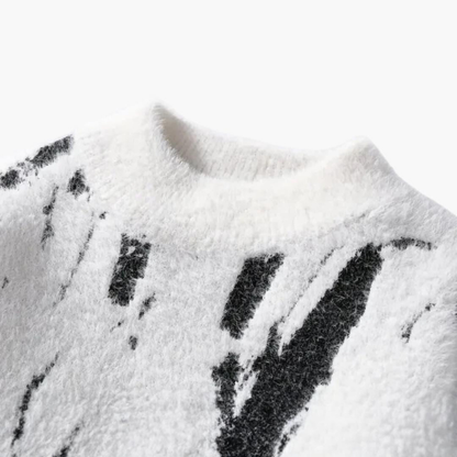 Herren Pullover mit Druckmotiv