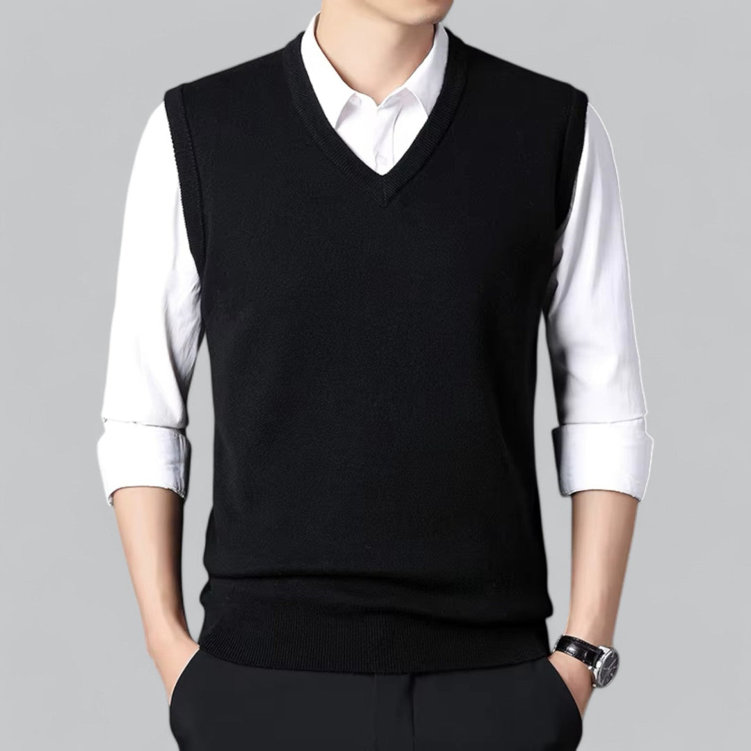 Pullover Herren mit V-Ausschnitt Regular Fit