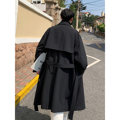 Mantel Herren im Trench-Stil