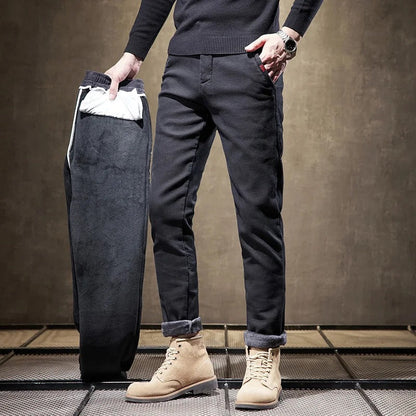 Herren Hose im Slim Fit mit Bündchen