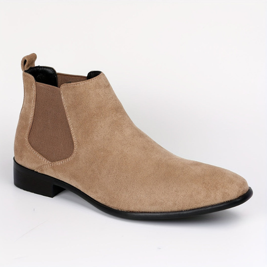 Winterstiefel Herren im klassischen Stil - gelbbraun