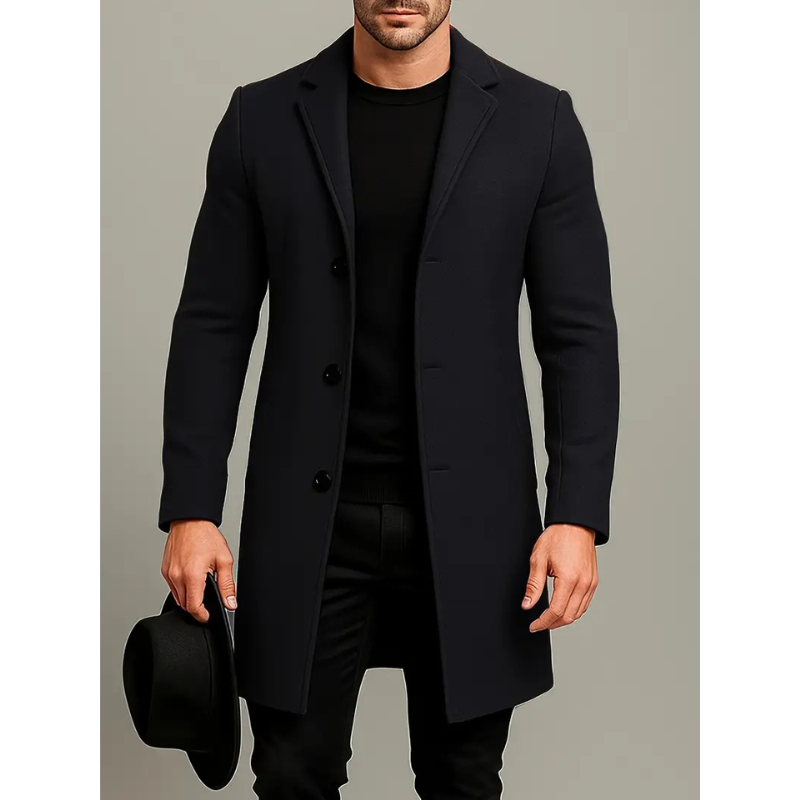 Winterjacke Herren im langen Mantelstil