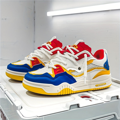 Sneaker Herren in sportlicher Optik - gelb