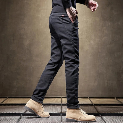 Herren Hose im Slim Fit mit Bündchen