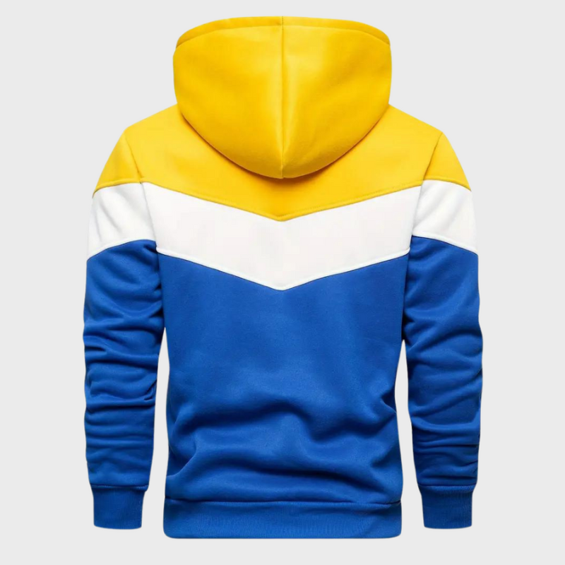 Herren Pullover im Colorblock-Design