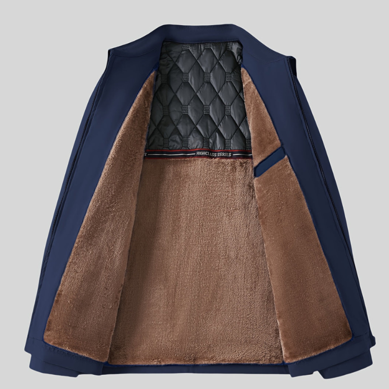 Winterjacke Herren im Business Design mit Futter