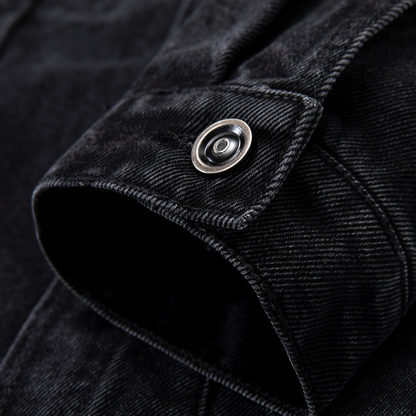 Winterjacke Herren im Trucker-Stil mit Knöpfen