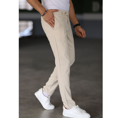 Herren Hose im schlanken Chino-Look