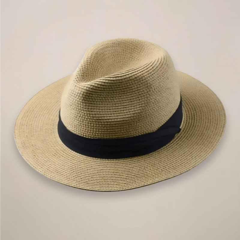 Herren Hut im klassischen Panama Stil - khaki