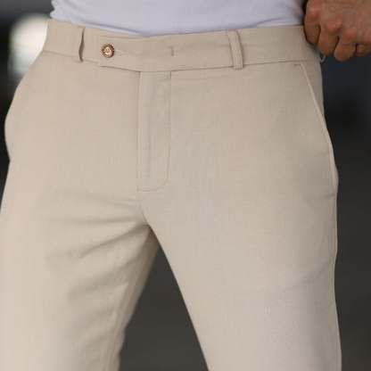 Herren Hose im schlanken Chino-Look