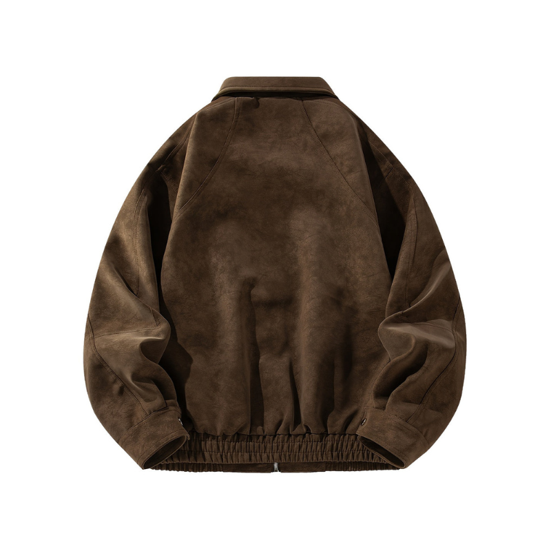Winterjacke Herren im Vintage Retro Bomber-Stil