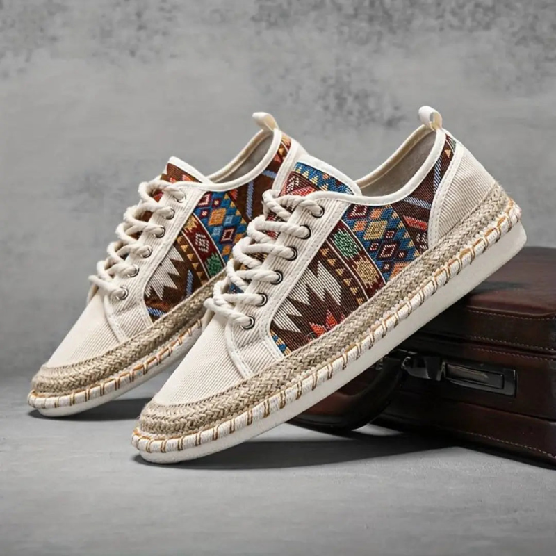 Herren Sneakers mit Ethno Muster