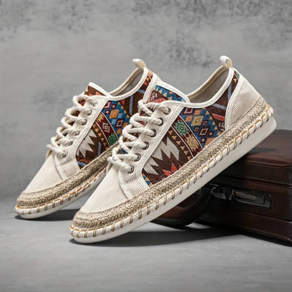 Herren Sneakers mit Ethno Muster