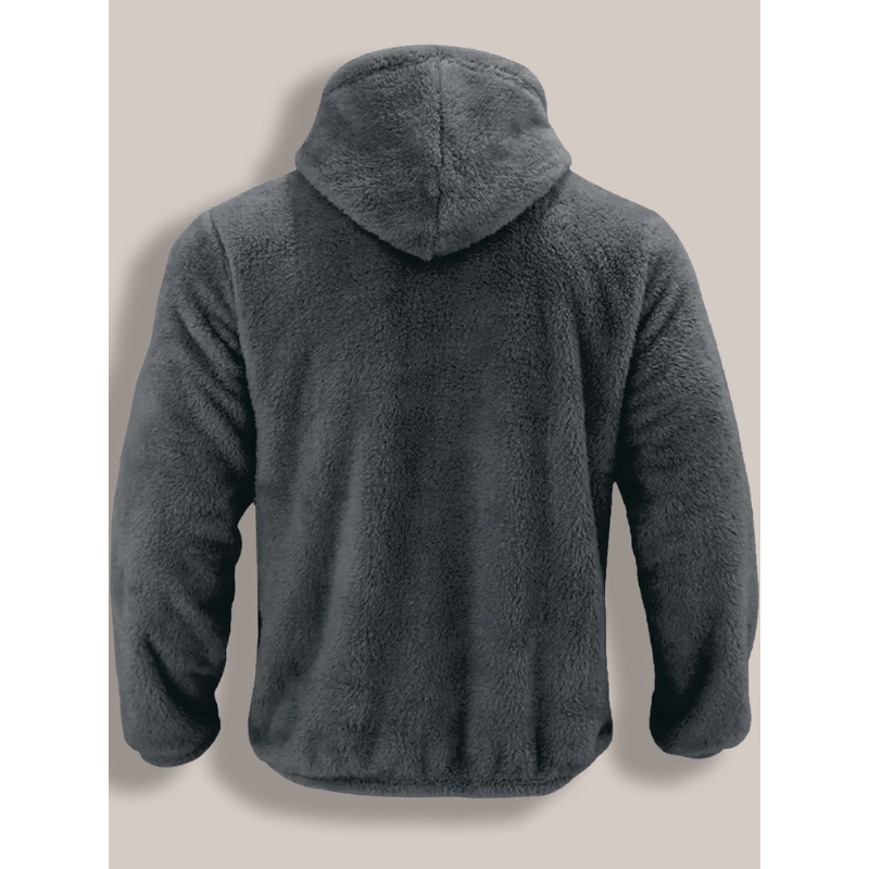 Herren Daunenjacke mit Kapuze und Taschen