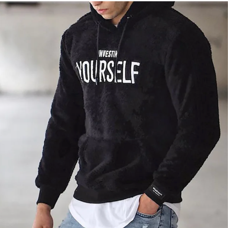 Pullover Herren im Hoodie Stil