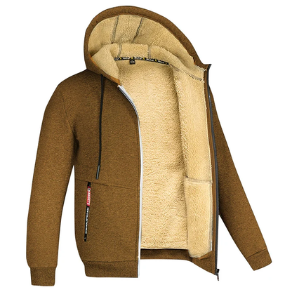 Herren Kapuzenjacke mit Innenfutter