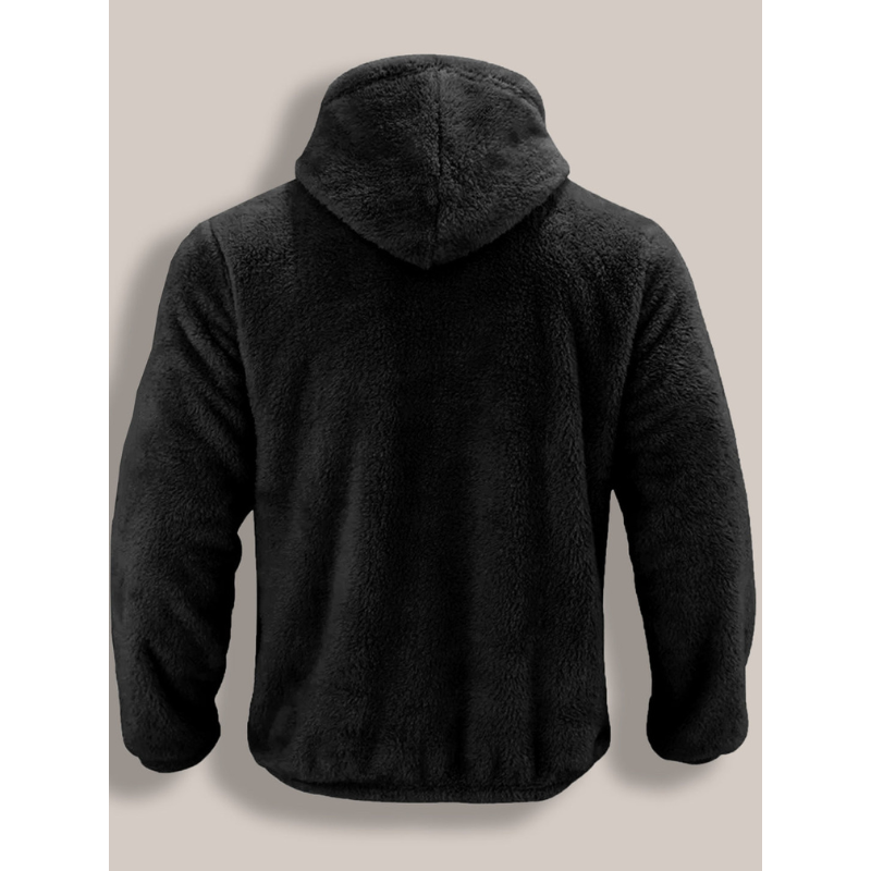 Herren Daunenjacke mit Kapuze und Taschen