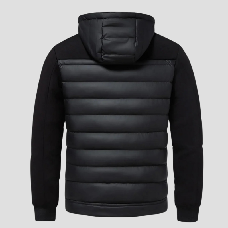 Winterjacke Herren mit Steppung und Kapuze