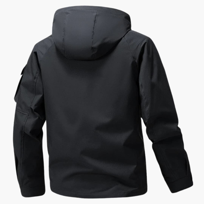 Herren Winterjacke mit Utility-Kapuze