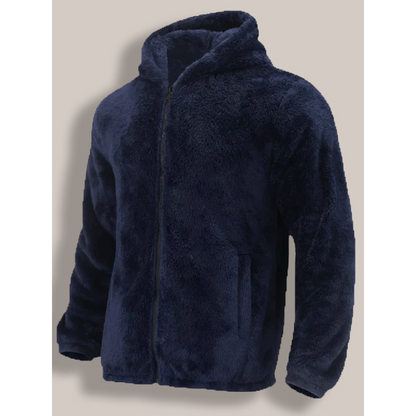Herren Daunenjacke mit Kapuze und Taschen