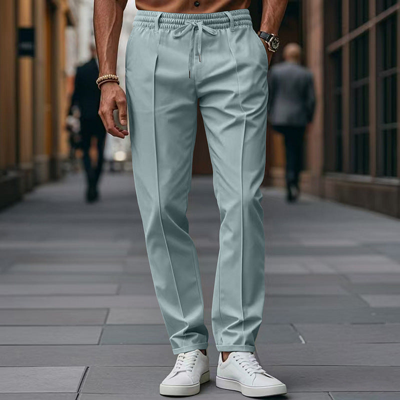 Hose Herren mit moderner Passform - dunstblau