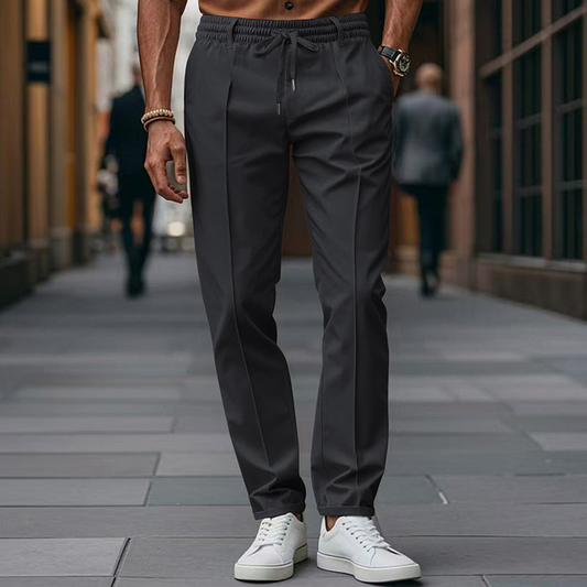 Hose Herren mit moderner Passform - schwarz