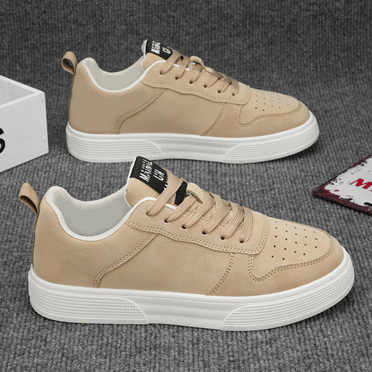Sneakers Herren mit Schnürverschluss - khaki