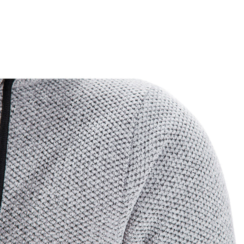 Herren Winterjacke mit Kapuze im Outdoor-Look