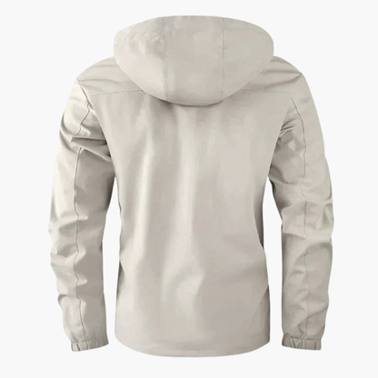 Herren Winterjacke mit gefütterter Kapuze