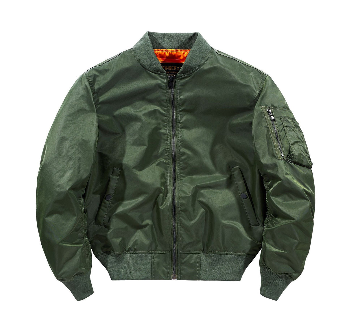Bomberjacke Herren im klassischen Urban Look - grün