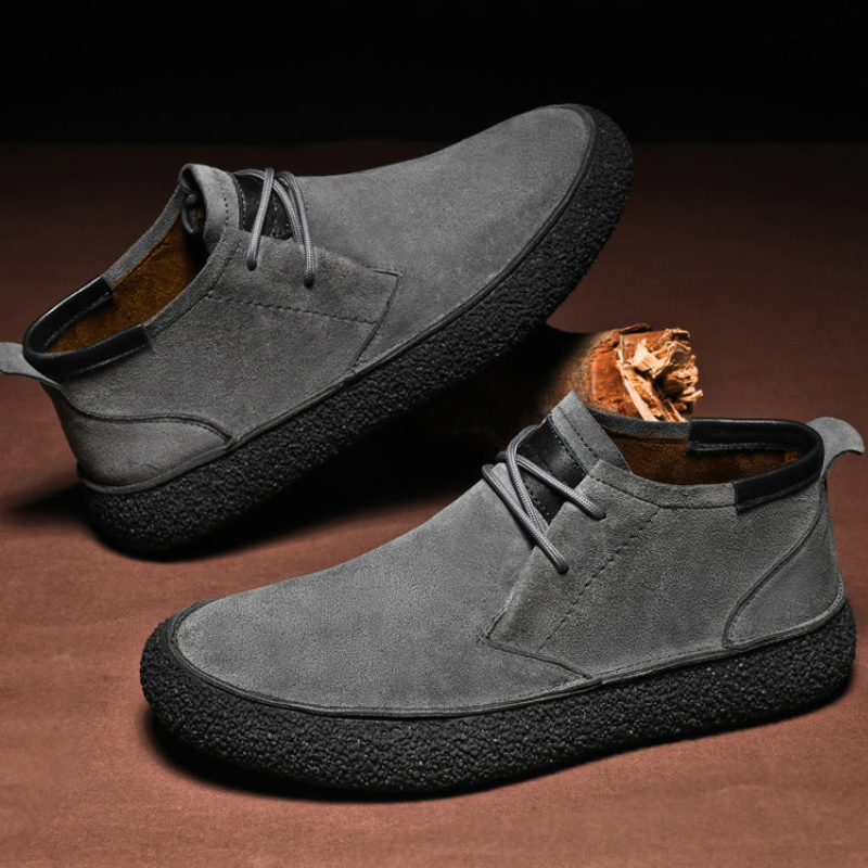 Boots Herren in lässiger Winterform - grau